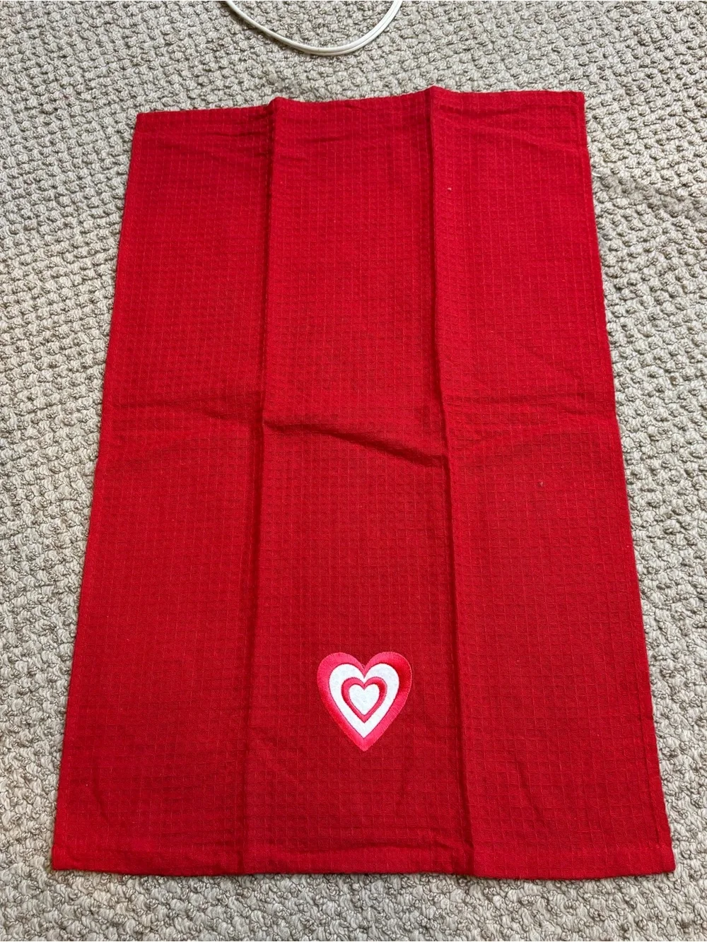 Lot of Six Spring and Valentine’s Themed Hand and Tea Towels